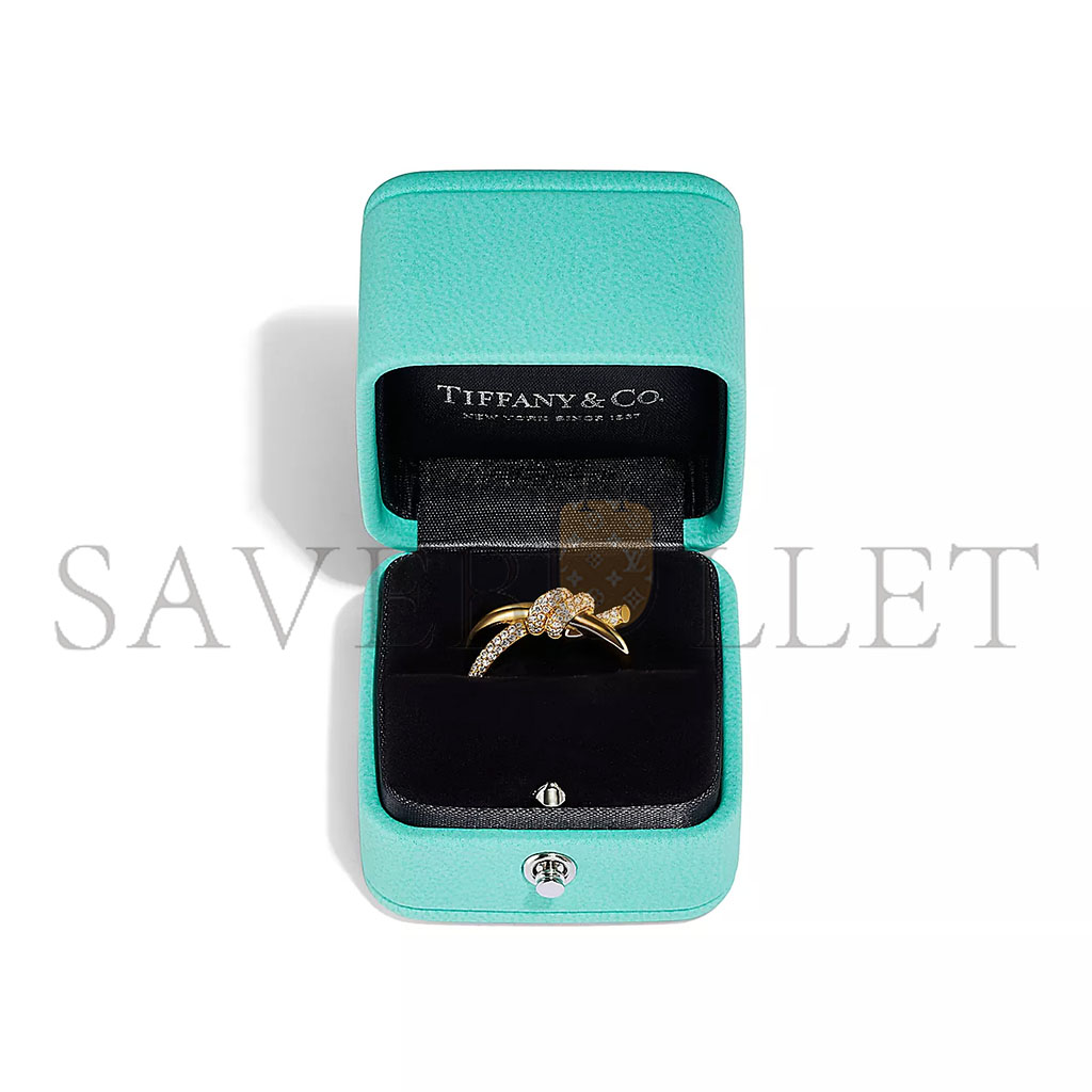 TIFFANY KNOT DOUBLE ROW RING 69346626